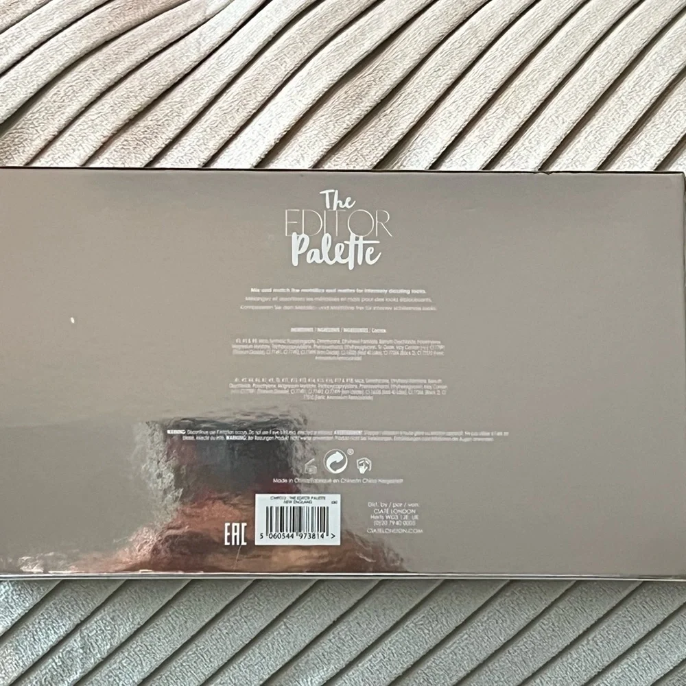 NIB Ciate London The Editor Palette New England